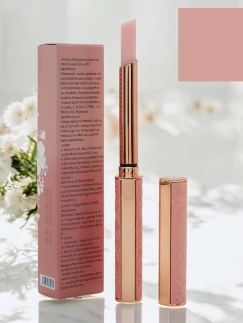 Luxelux Помада для губ, изменяющая цвет, цветочная 01 2г