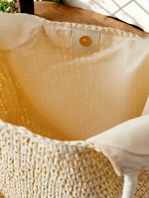 Royalfashion Велика солом'яна сумка для жінок