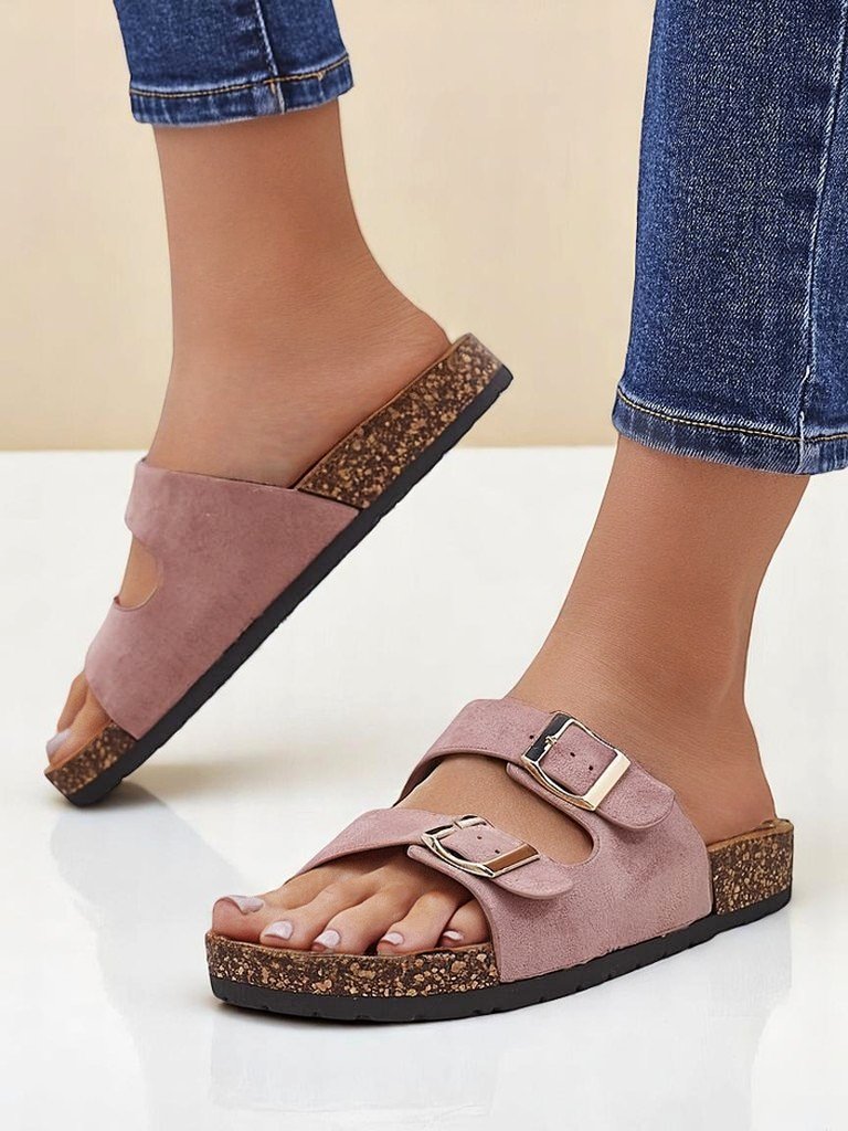 Royalfashion Dámské sandály s přezkami Foumy