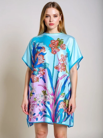 Pareo Callista Royalfashion – barevné univerzální šaty z polyesteru