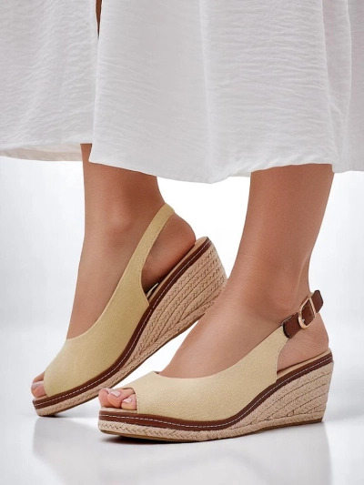 Royalfashion жіночі сандалі на платформі відкритий носок Tafenis