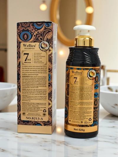 Wellice Aurelia Amino Acid Essence 7in1 Šampon 500ml Fluffy Shine Smooth
