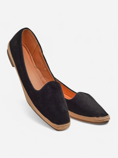 Royalfashion Dámské espadrilky z ekologické semišové kůže Emmeno