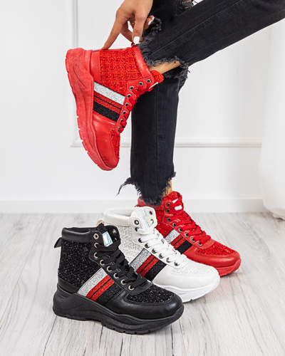 OUTLET Чорні жіночі спортивні кросівки від Hasmali - Footwear