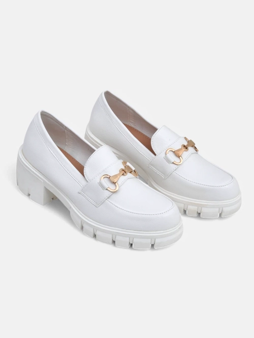 Royalfashion Жіночі мокасини з низьким каблуком Tollere