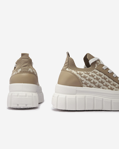 Світло-коричневі жіночі сліпони на шнурівці Efera - Взуття