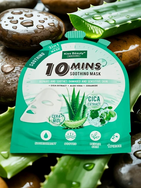 Pleťová maska v plátýnku s aloe vera - hydratační