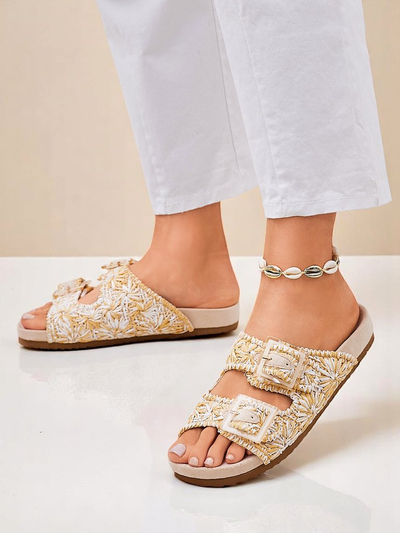 Royalfashion Жіночі босоніжки з пряжками Samorra