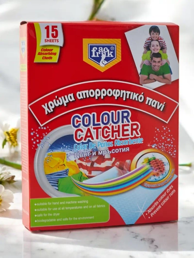 Utěrky na zachytávání barvy 15 ks.
