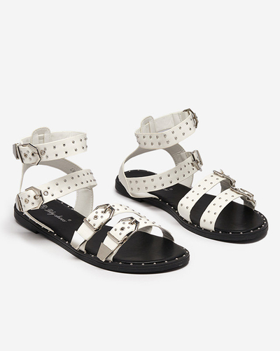 Білі жіночі босоніжки Flodi