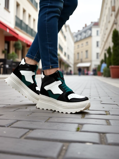 Royalfashion Vysoké dámské sportovní boty Geeky