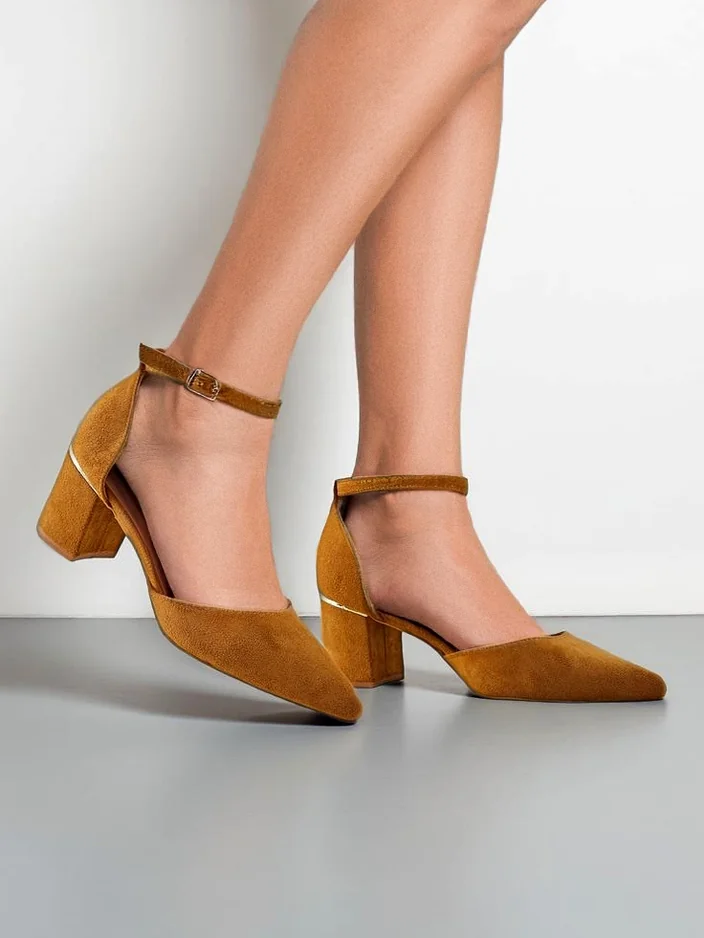 Royalfashion Dámské lodičky s nízkým podpatkem Caelda