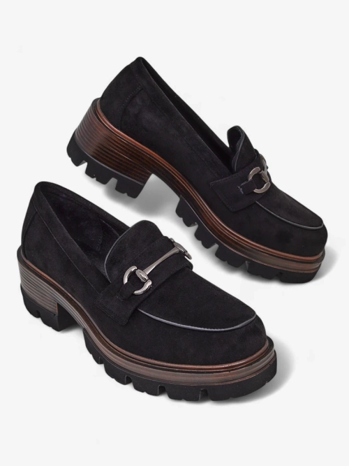 Royalfashion Allar жіночі лоуфери на низькому каблуці