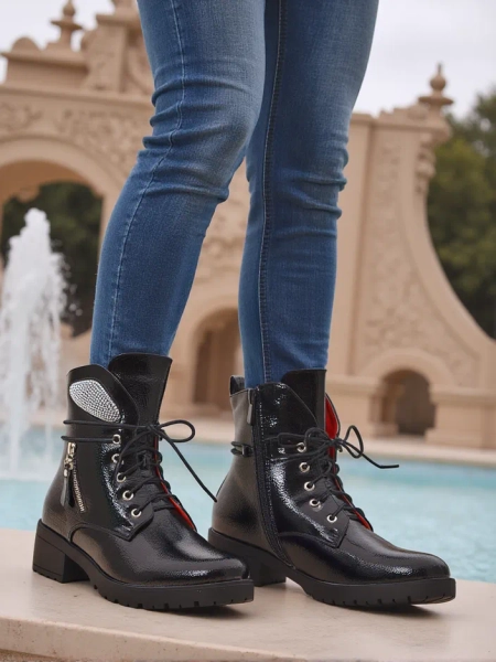 Royalfashion Dámské ankle boots pracovní boty Volio