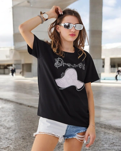 Royalfashion Жіноча бавовняна блузка з принтом