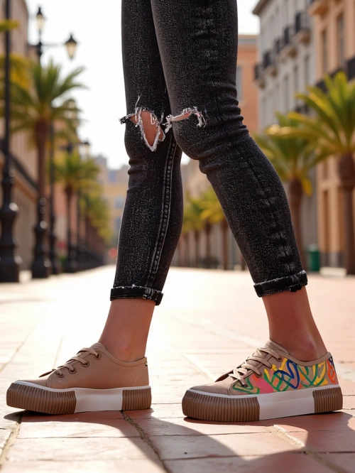 Royalfashion жіночі кросівки з серцем Sercess