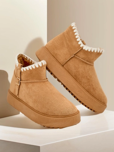 Royalfashion Krátké sněhové boty pro ženy ve stylu sněžných bot Ewioz