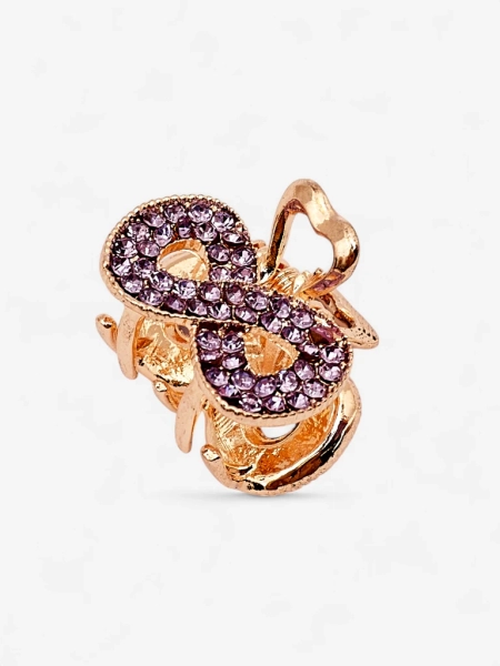 Royalfashion Sponka do vlasů se zirkony TwinkleGrip