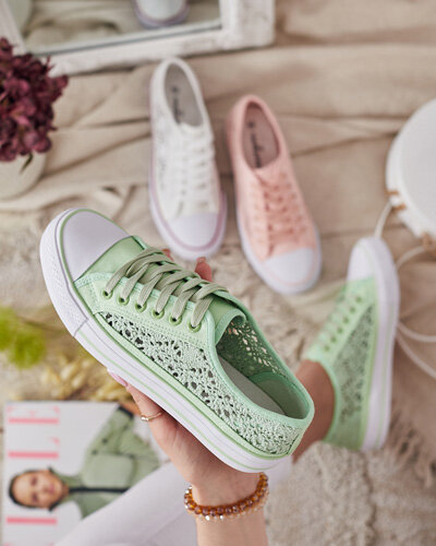 Royalfashion Dámské ažurové tenisky Niz