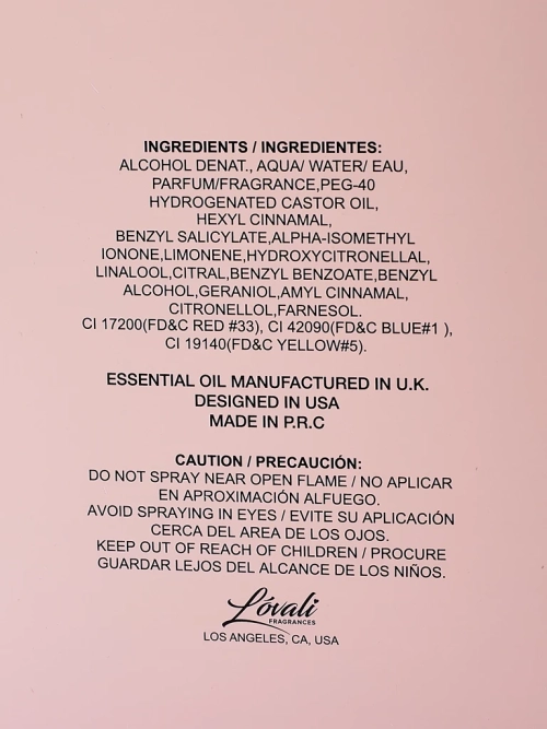 Натхненна парфумована вода для жінок Beauty Pink Rose