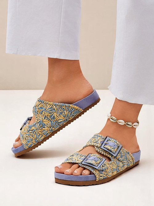 Royalfashion Жіночі сандалі з пряжками Samorra