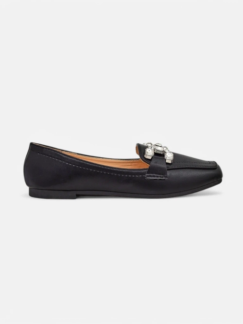 Royalfashion Жіночі мокасини з стразами Lecilla