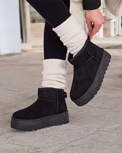 Královská móda Krátké sněžné boty pro dámy Alalla