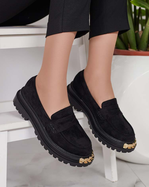 Royalfashion Жіночі мокасини з еко замші Retillum