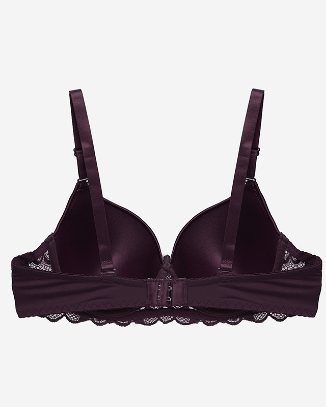 Dámská krajková podprsenka ve fialové barvě - Spodní prádlo