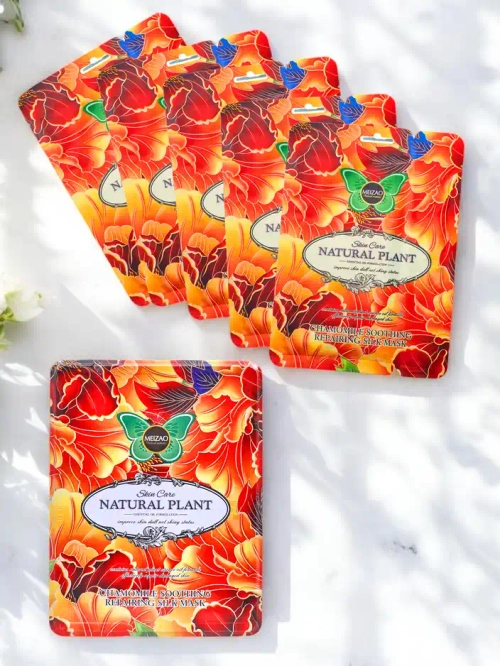 Природна рослина - Набір сироватки з церамидами та маски з ромашки 6г+36г х 10шт