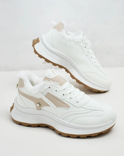 Royalfashion Dámské zateplené tenisky Terib