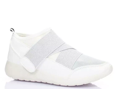 OUTLET Біле та сріблясте спортивне взуття - Взуття