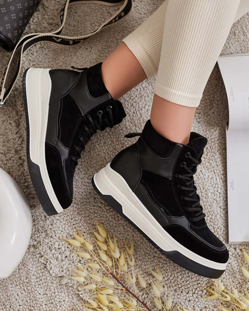 Жіночі спортивні високі кеди Royalfashion Goloppy