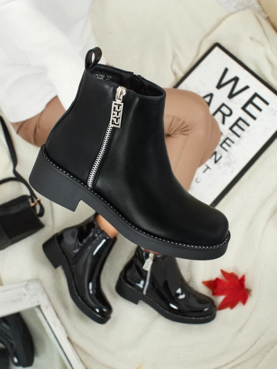 Dámské kotníkové boty z eko kůže Belvani