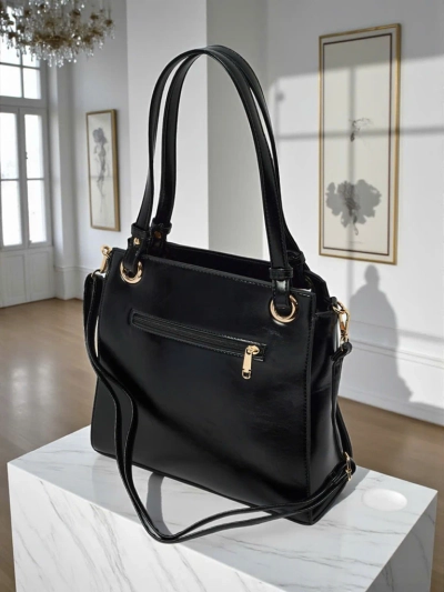 Жіноча сумка-шопер з екошкіри Silent Raven