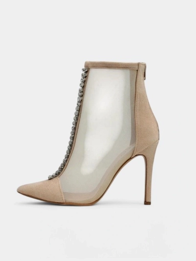 Royalfashion Dámské kotníčkové boty na stiletto podpatku Amaelika
