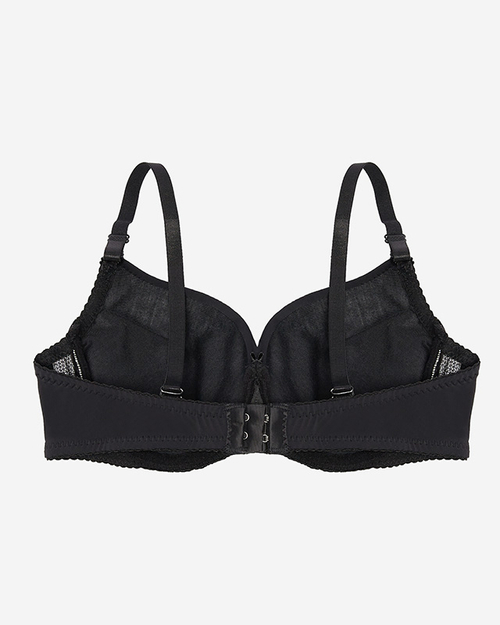 Чорний жіночий мереживний бюстгальтер - Нижня білизна