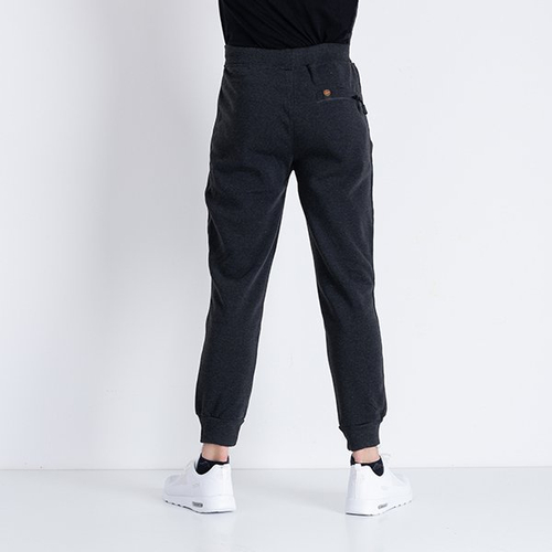 Чоловічі темно-сірі теплі спортивні штани - одяг