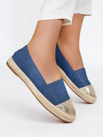 Royalfashion Dámské espadrilky a'la denim Anerta