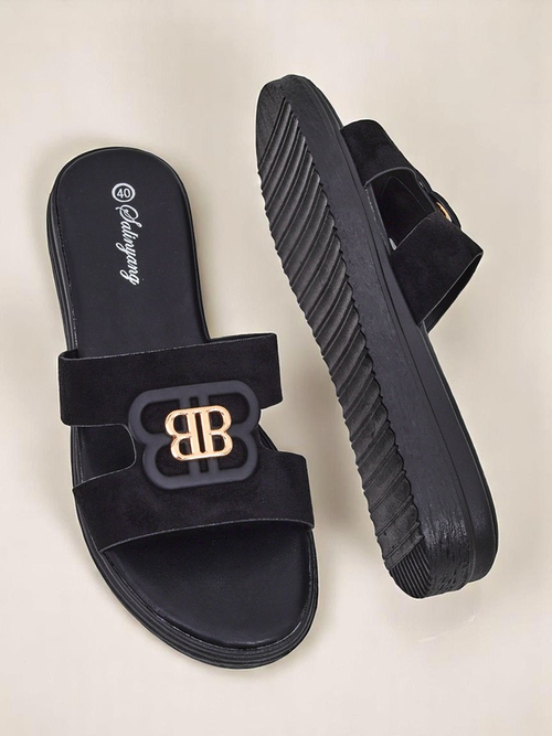 Royalfashion Жіночі шльопанці на плоскій підошві ChicStep