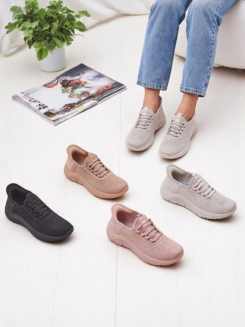 Royalfashion Жіночі текстильні спортивні черевики на резинці Arrate