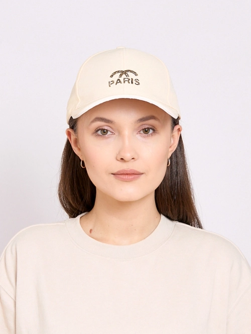 Royalfashion жіноча кепка з козирком, прикрашена цирконієм