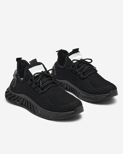 Жіночі тканинні спортивні туфлі Royalfashion чорного кольору Ltoti