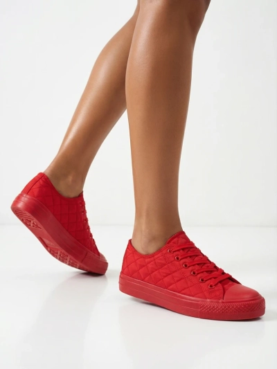 Dámské Tenisky Stella Červené Textilní Sportovní na Léto