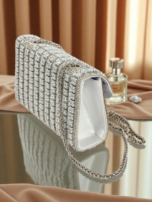 Royalfashion Копертова жіноча сумочка з цирконами Elira Dusk