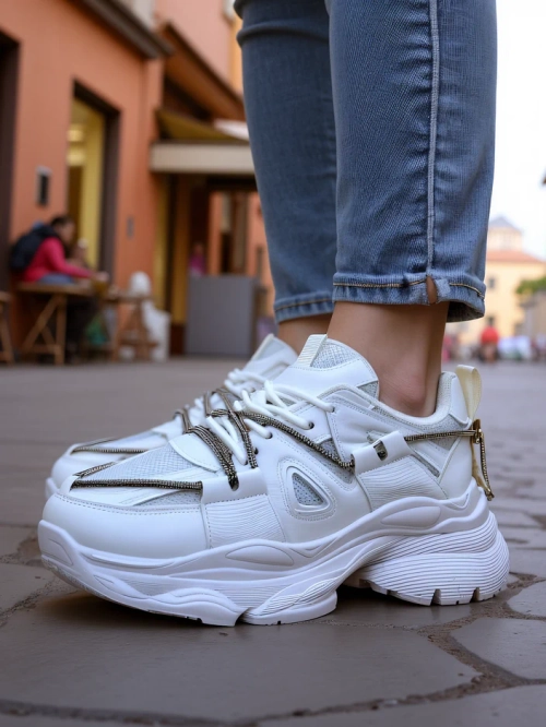 Royalfashion Жіночі кросівки на товстій підошві Reterri