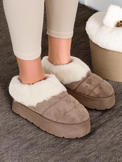 Жіночі короткі черевики Royalfashion у стилі сніжних черевиків Eliozi