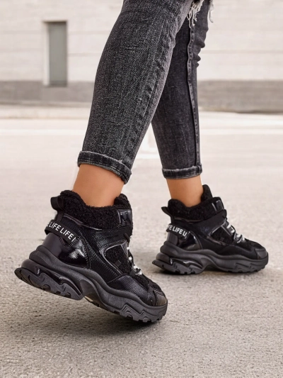 Dámské módní tenisky Royalfashion s teplou podšívkou Pieco