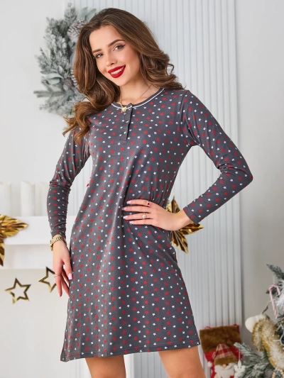 Нічна сорочка Royalfashion з принтом