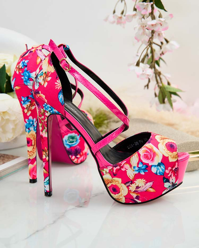 Royalfashion Dámské květinové lodičky Heloffer